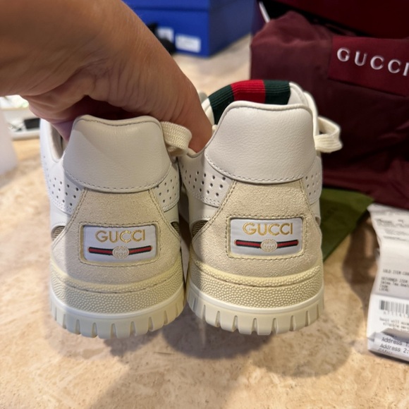 NWT Gucci sneakers 37 1/2 - Picture 4 of 8